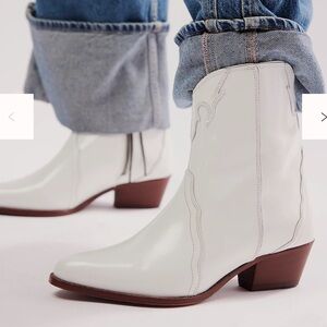 Free People New Frontier cowgirl booties